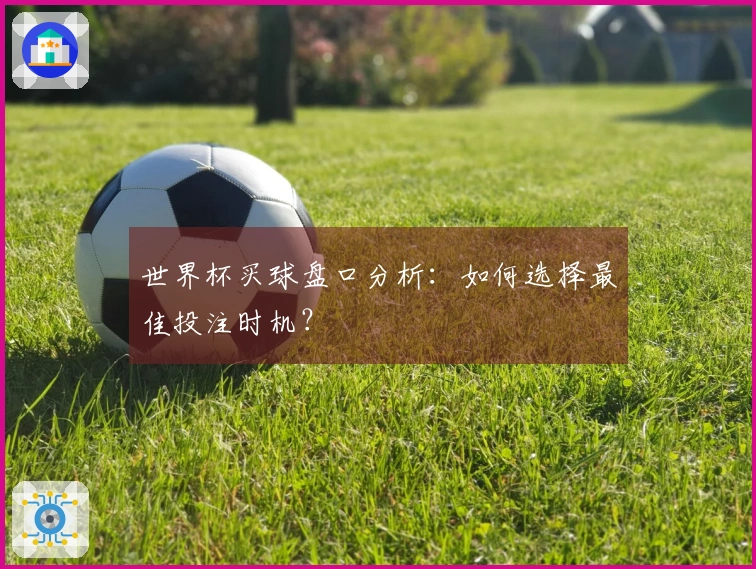 世界杯买球盘口分析：如何选择最佳投注时机？